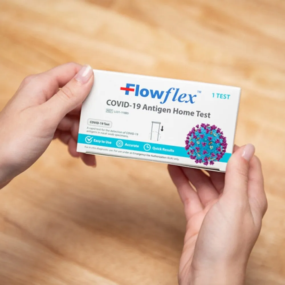 10-Pack: Flowflex COVID-19 Antigen Rapid Home Test Kit