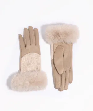 Aria Glove - Beige