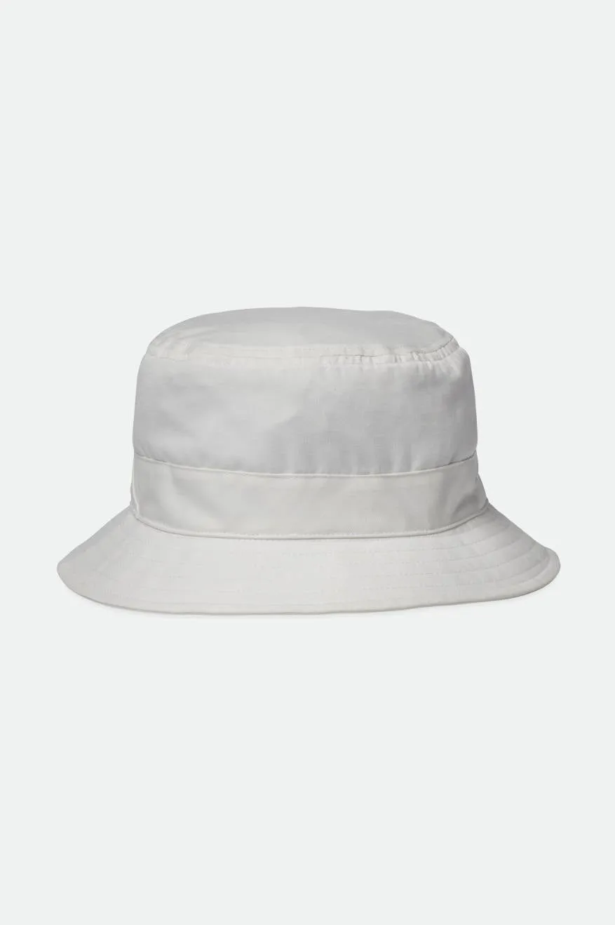 Beta Packable Bucket Hat - Off White