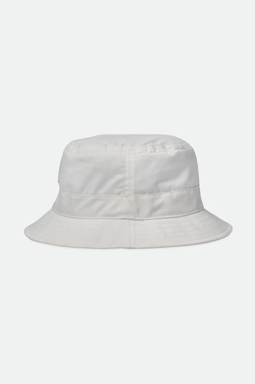 Beta Packable Bucket Hat - Off White