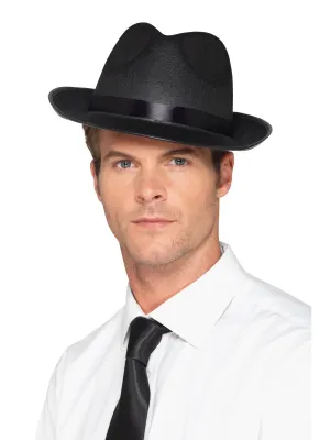 Black Men's Fedora Hat