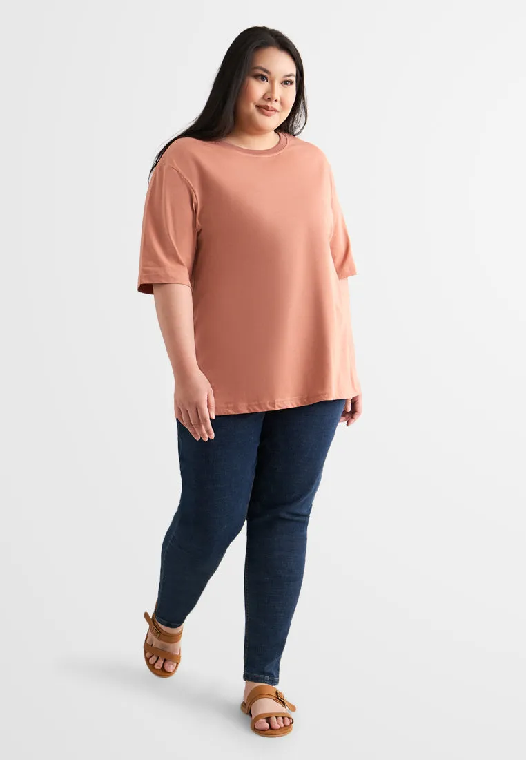 Clairette Classic Basic Short Sleeve Tee