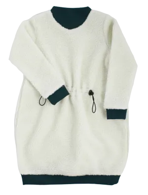 CREW KIDS SHERPA DRESS