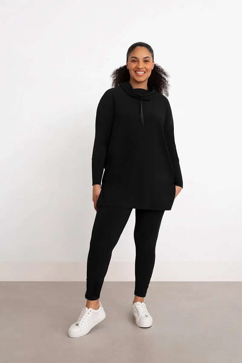 Crisscross Tunic | Black