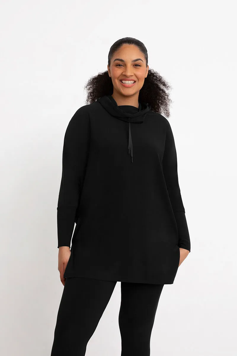 Crisscross Tunic | Black