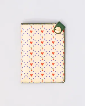 Getaway Passport Holder - Cherry Hearts