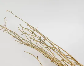 Gold Glittered Birch Branch Bunch