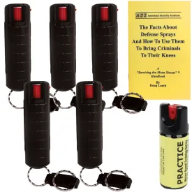 Hard Case Key Chain Pepper Spray for Groups