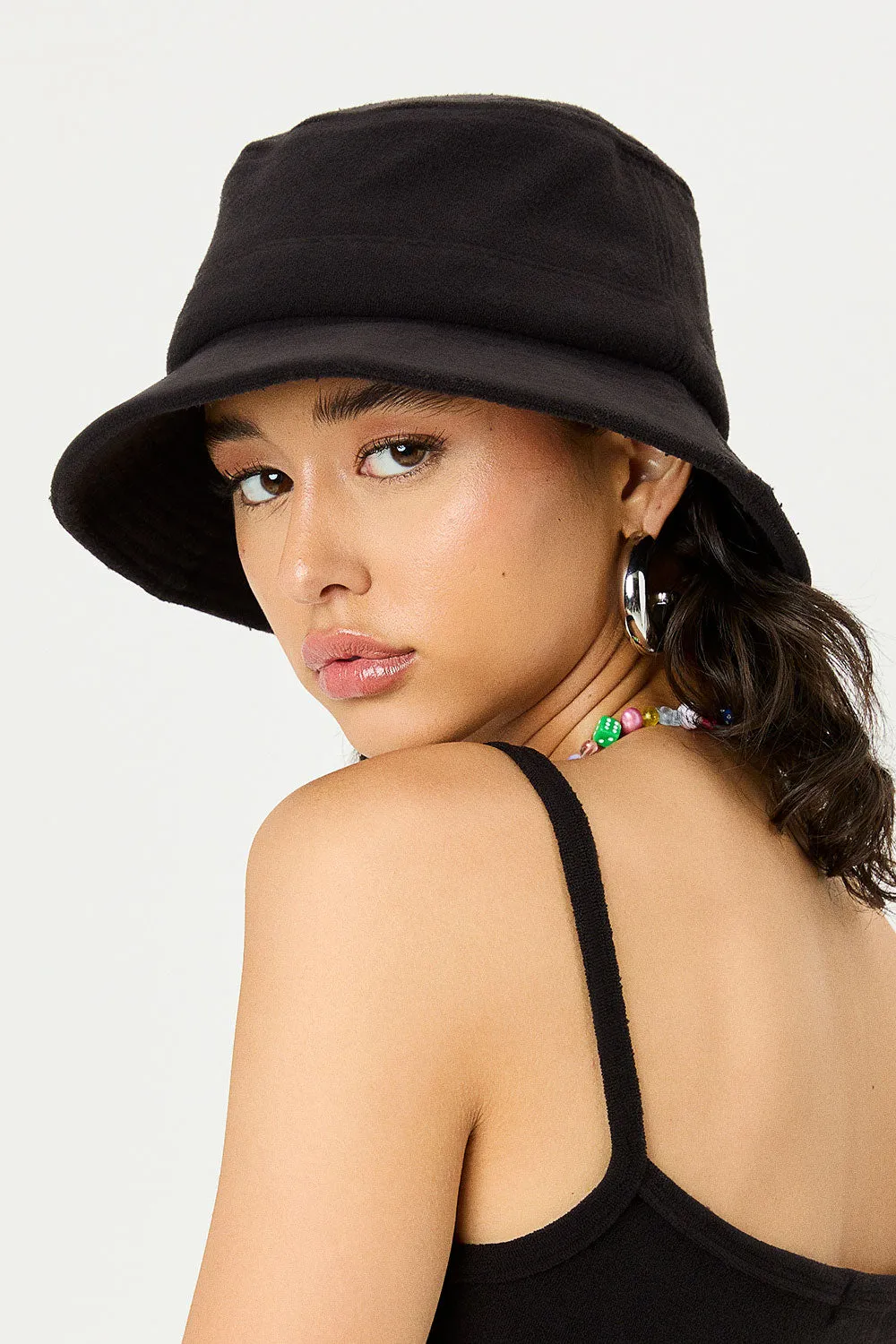 Jax Terry Bucket Hat - Black