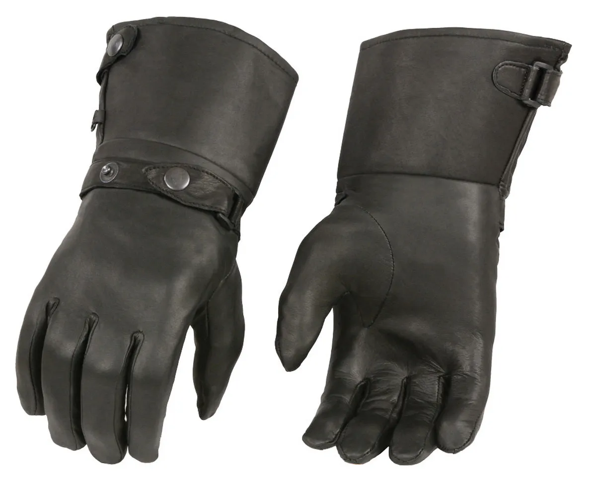 M Boss Motorcycle Apparel BOS37501 Men's Thermal Lined Leather