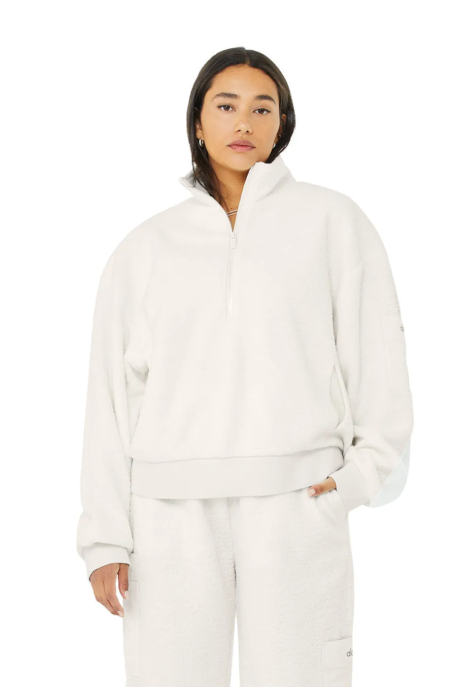 Micro Sherpa Solstice Coverup - Ivory