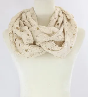 New York crochet infinity scarf