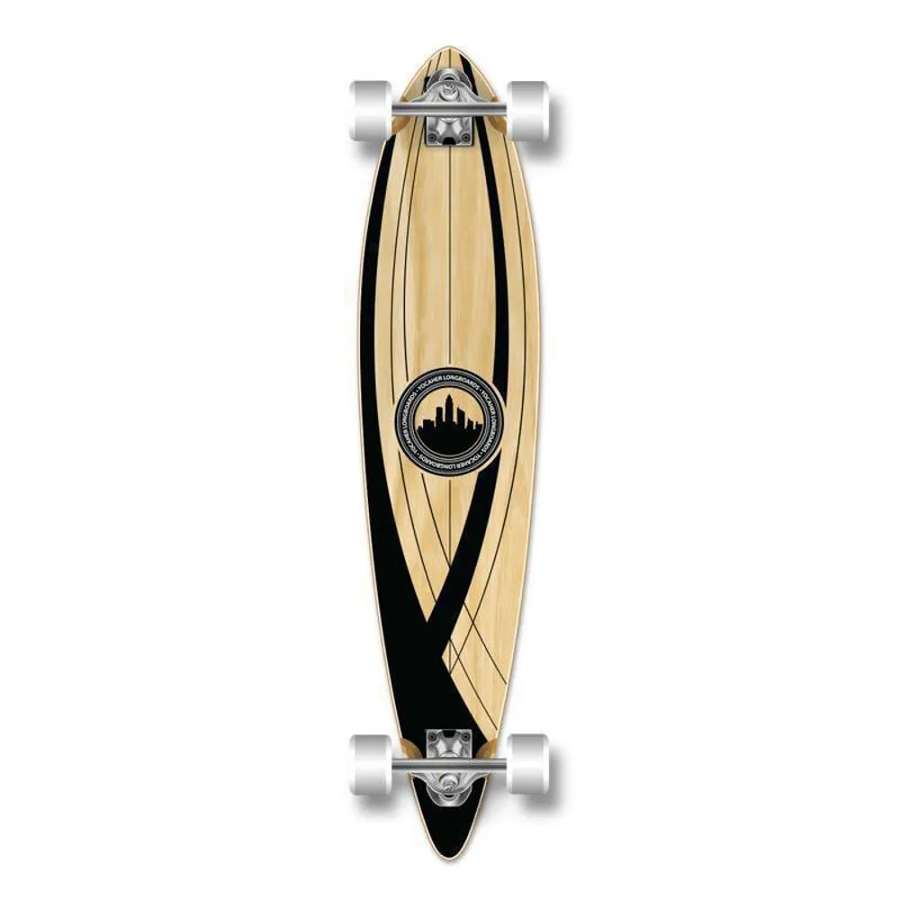 Punked Onyx Pintail 40" Longboard