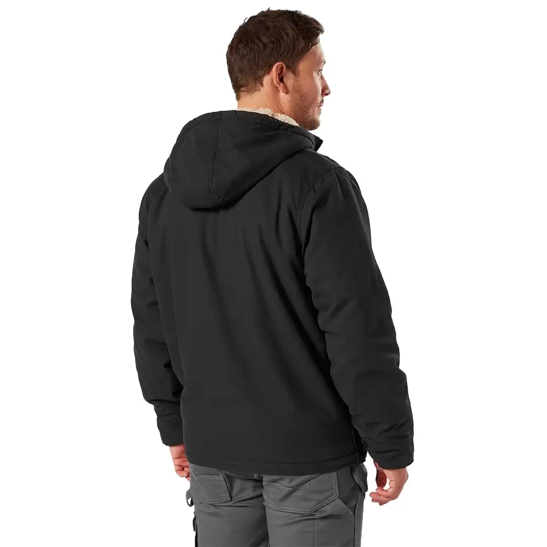 Sherpa Lined Duck Jacket - Rinsed Black by Dickies