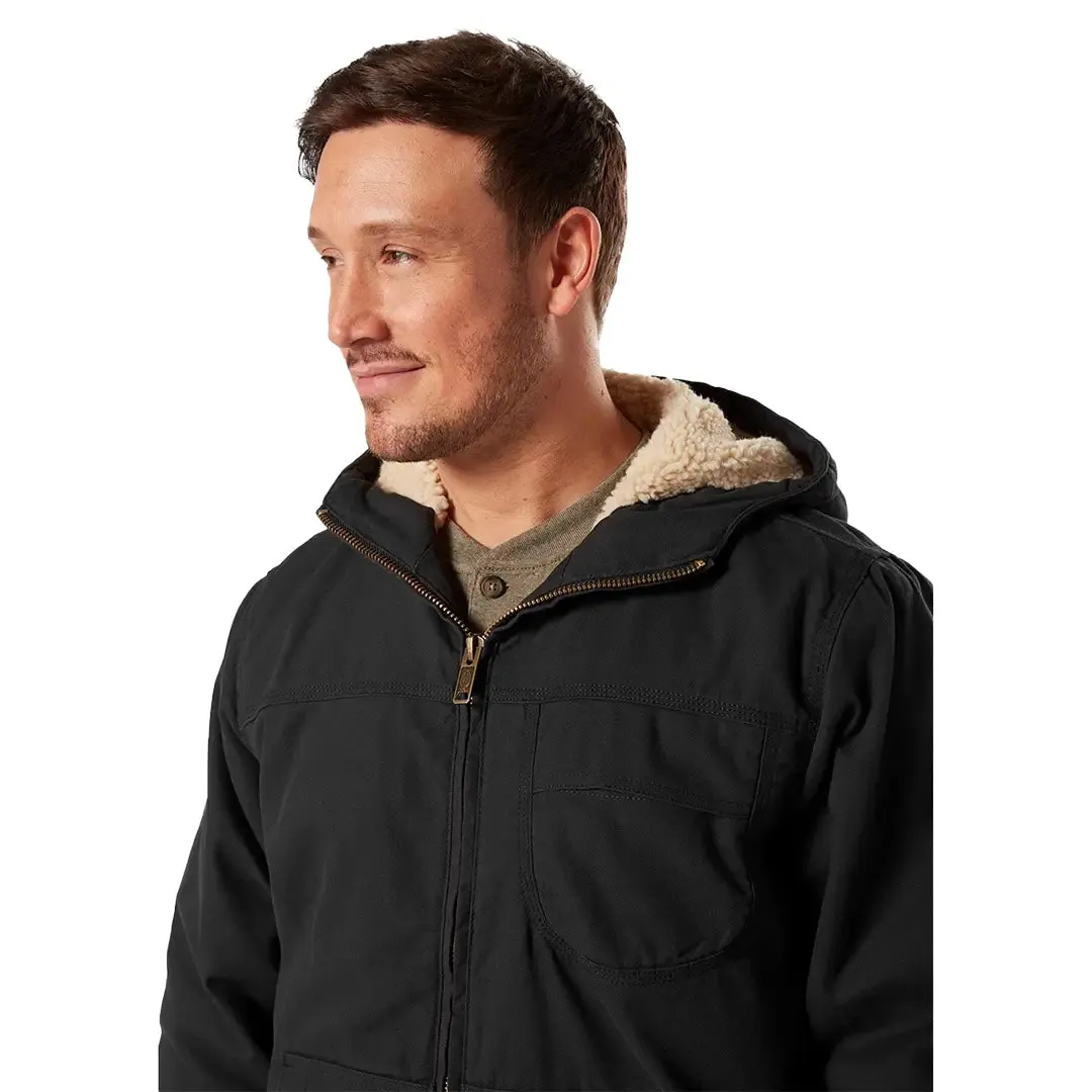 Sherpa Lined Duck Jacket - Rinsed Black by Dickies