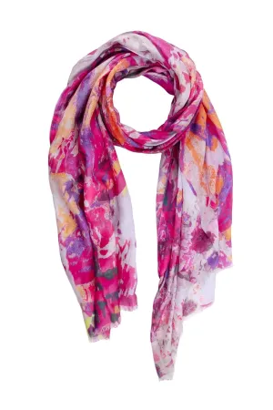 Splatter Colored Scarf