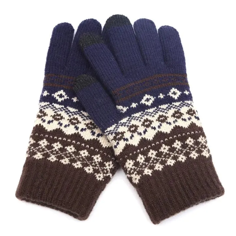 Touch screen Knit Gloves