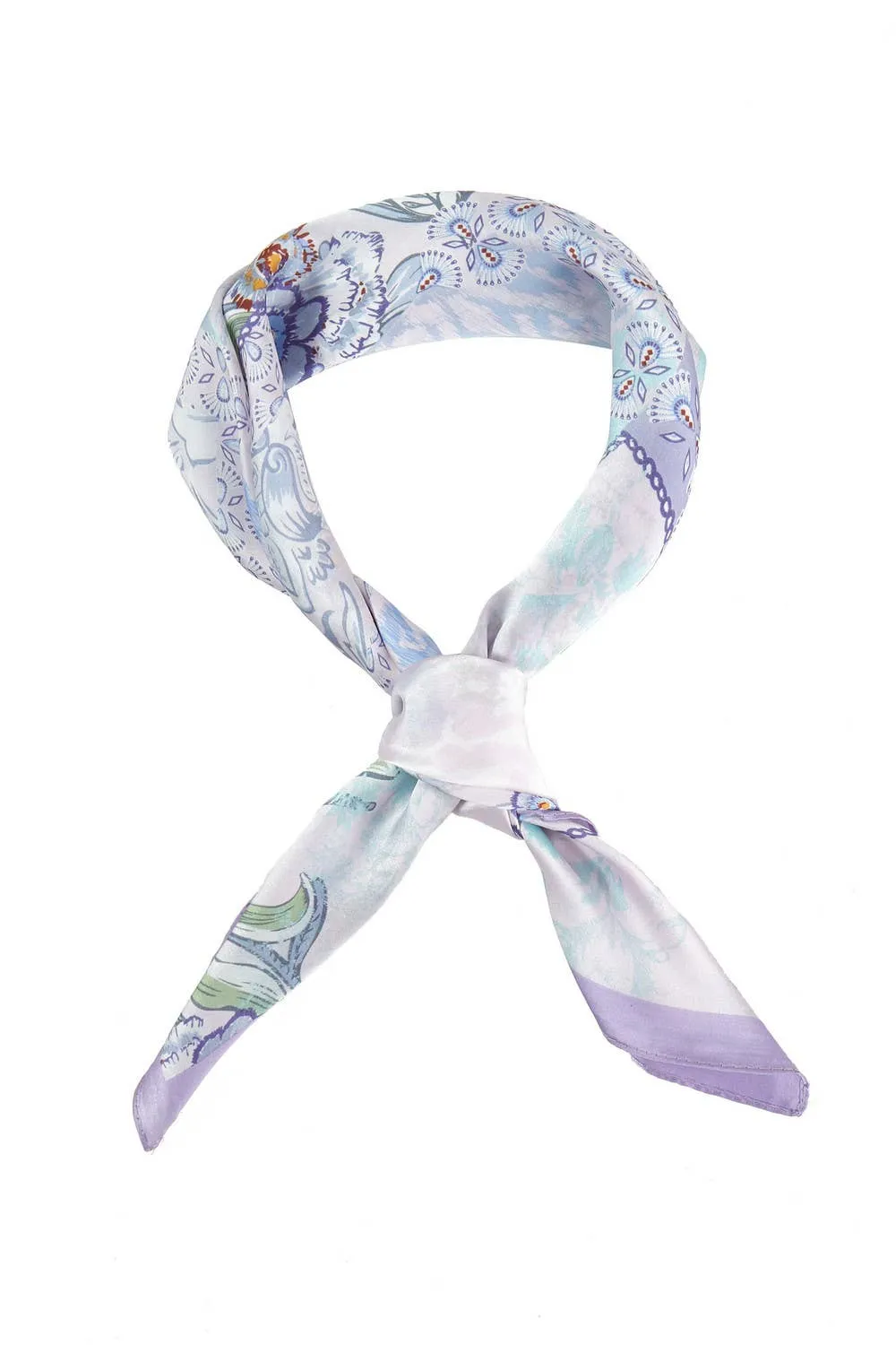 Watercolor Floral Scarf